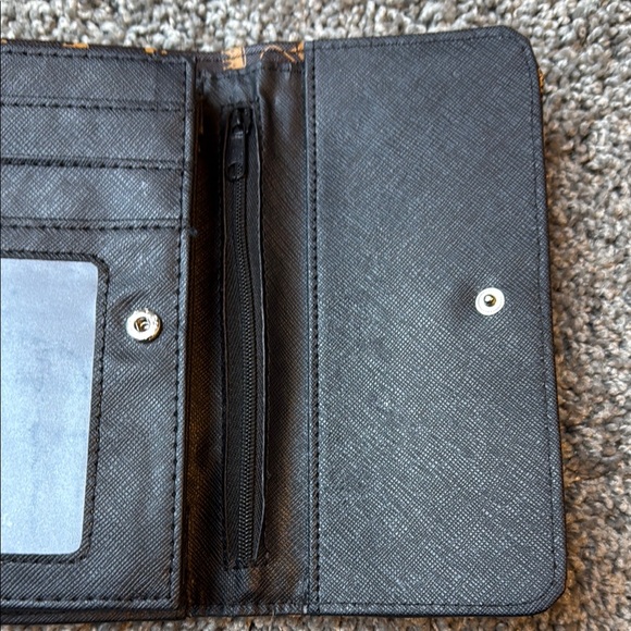 Baby Phat Brown and Gold Wallet with Monogram Design - Picture 7 of 12